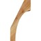 Ekena Millwork 6"W x 8"D x 16"H Westlake Rough Sawn Knee Brace, Western Red Cedar BRC06X08X16WTL00RWR - alternate 2